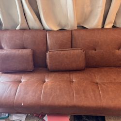 Leather Futon