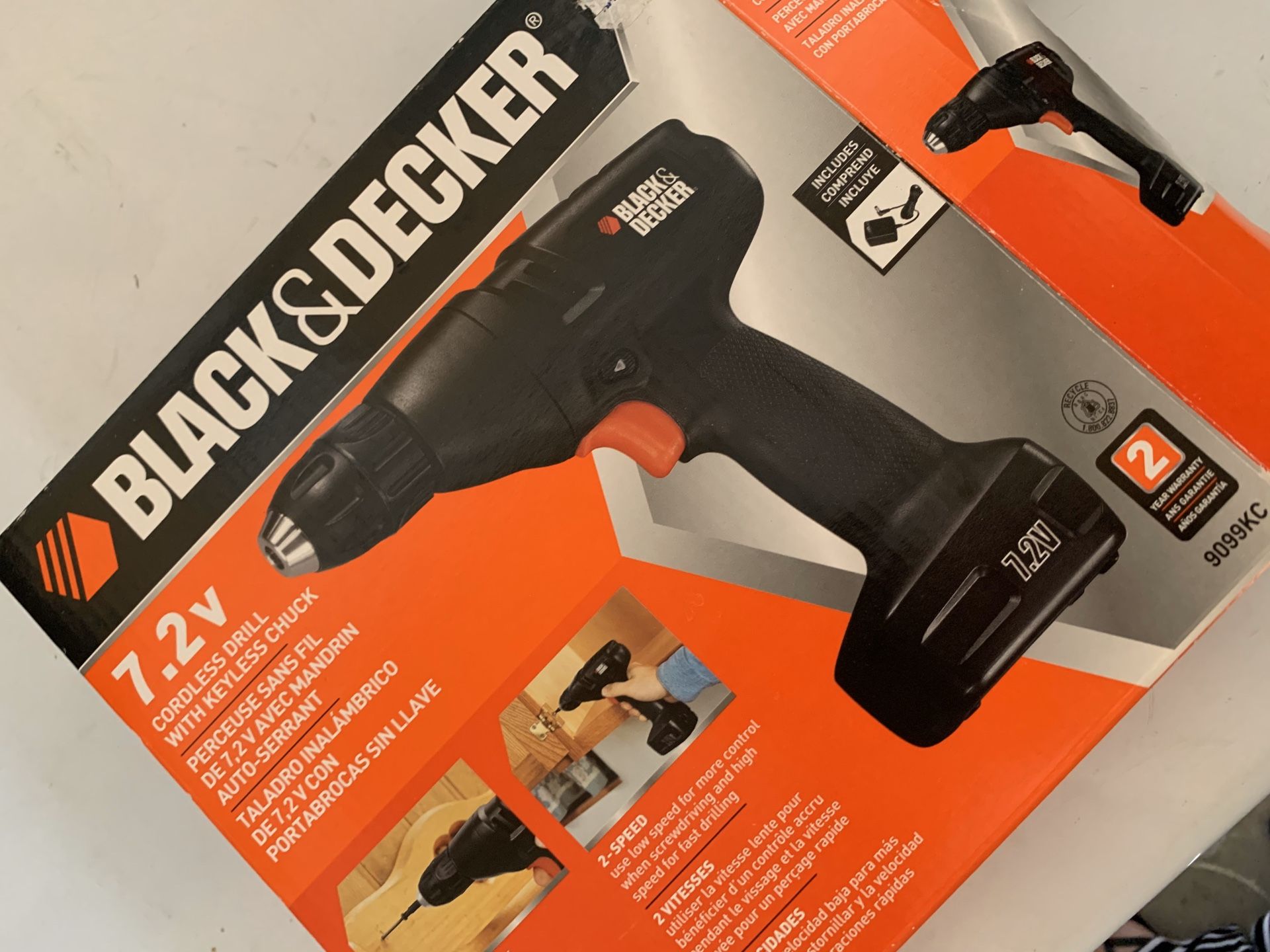 Black & Decker cordless drill