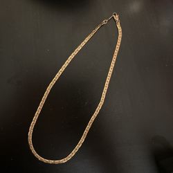 24k Gold Plated Chain Necklace 