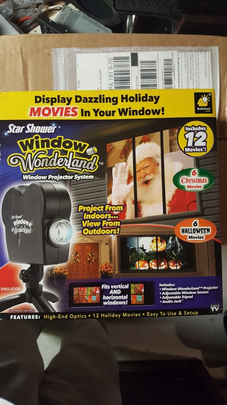 Window Wonderland..Window Projector system