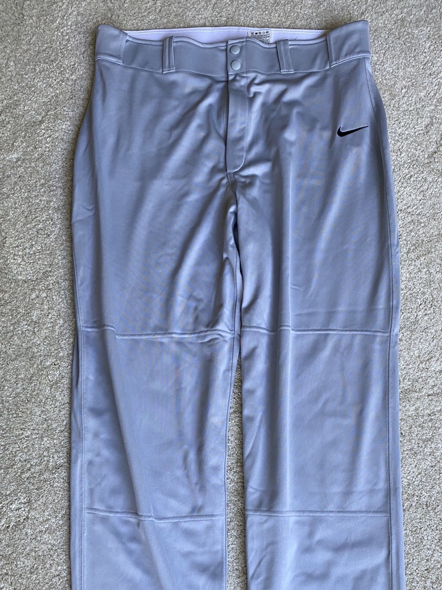 Nike dri-fit Gray baseball pants adult large