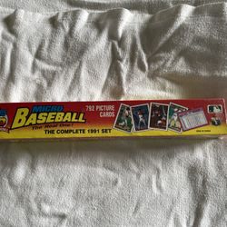 1991 Topps Micro Baseball Complete Set