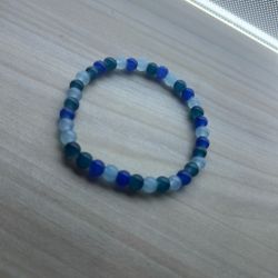 Ocean Blue Handmade Bracelet $3.50 