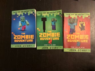 Choose your own Minecraft Story Book Set