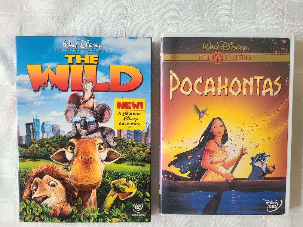 Pocahontas, The Wild, Walt Disney's Gold Collection DVD Movies