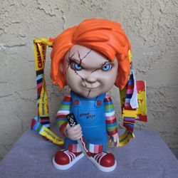 Universal Studios Chucky HHN Halloween Horror Popcorn Bucket New '24 Talk Lights