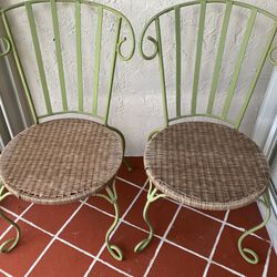 Wrought Iron chairs