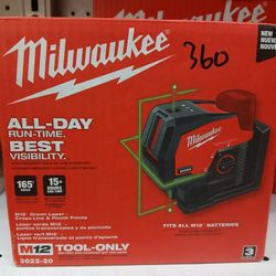 Milwaukee New Laser 12M