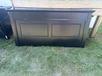 4 piece - queen bed frame, dresser with mirror, night stand