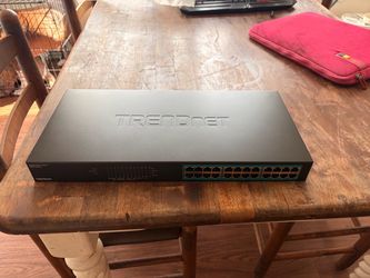TRENDnet 24-Port Gigabit PoE+ Network Switch