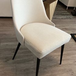 Dining chairs pair (grey/beige) 