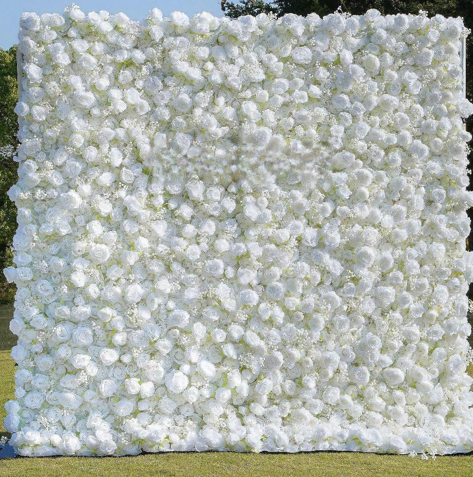 White Flower Wall, Beautiful, Never Used, Party Events 