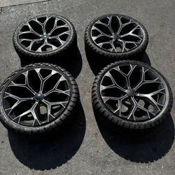  24" Snowflake Wheels