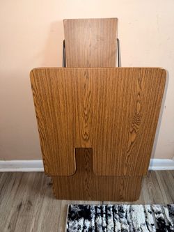 Rare Vintage Sirco Portable Convertible Sewing/Craft Table | Mid-Century Modern | Folding Utility Table