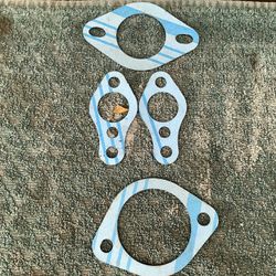 Small Block Chevy Water Pump And Thermostat Gaskets 283-327-350 Etc. 