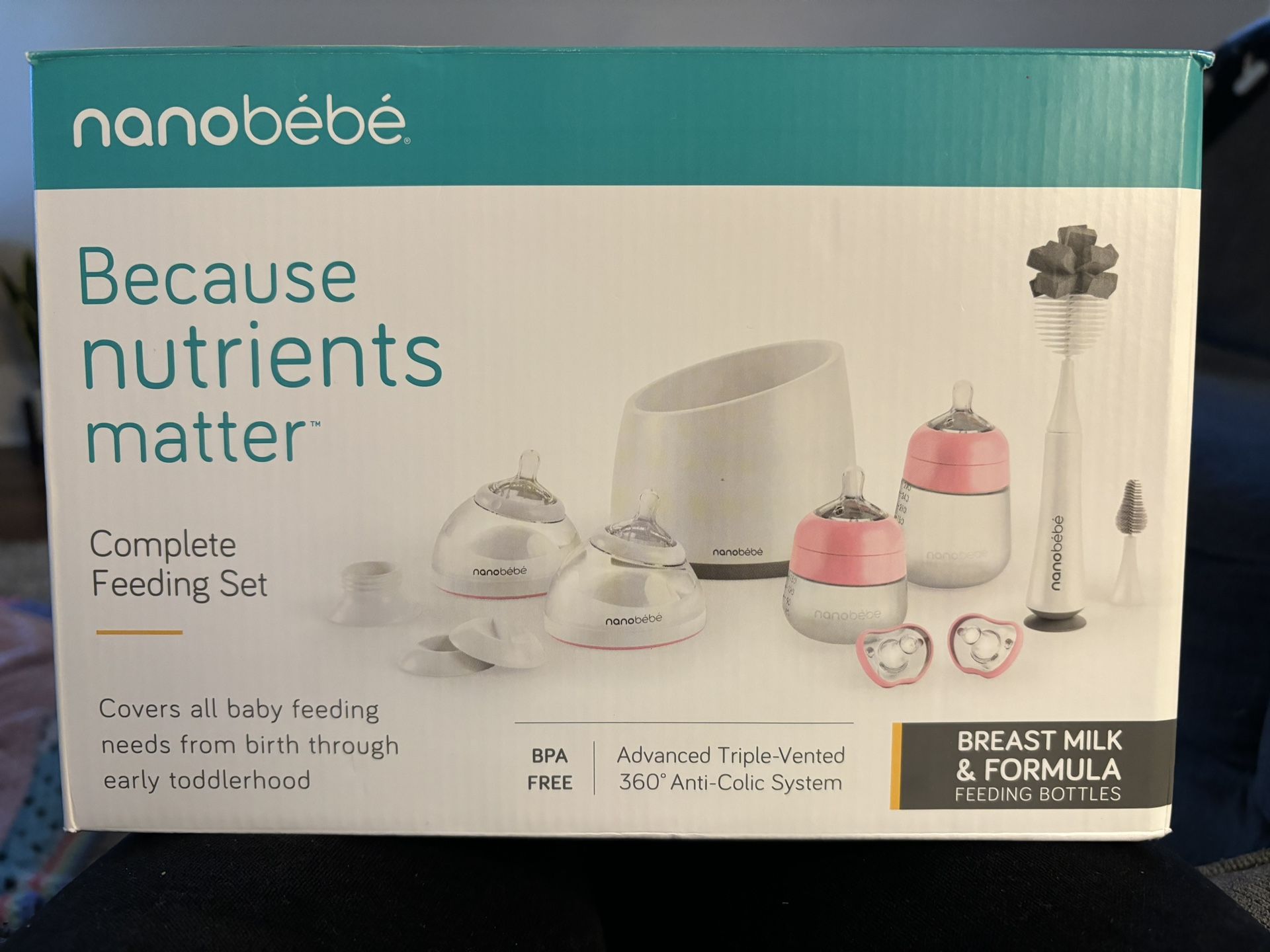 Nanobebe Complete Feeding Set