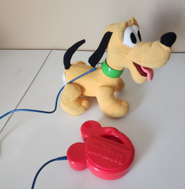 2007 Fisher Price Disney's Walk 'n Wag Baby Pluto "TESTED"