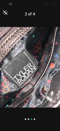 Tyler Rodan Metallic Crossbody Bag