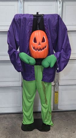 Custom light up Halloween decoration.