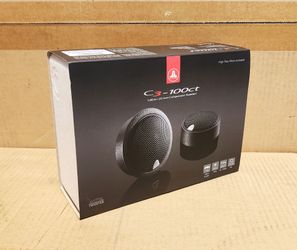 JL Audio C3 Car Speaker Set 1 Inch Convertible Component Tweeters 225 Watts C3-100CT 🚨 Payment Options Available 🚨 No Credit Needed 🚨