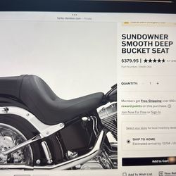 Harley Davison Bucket Seat