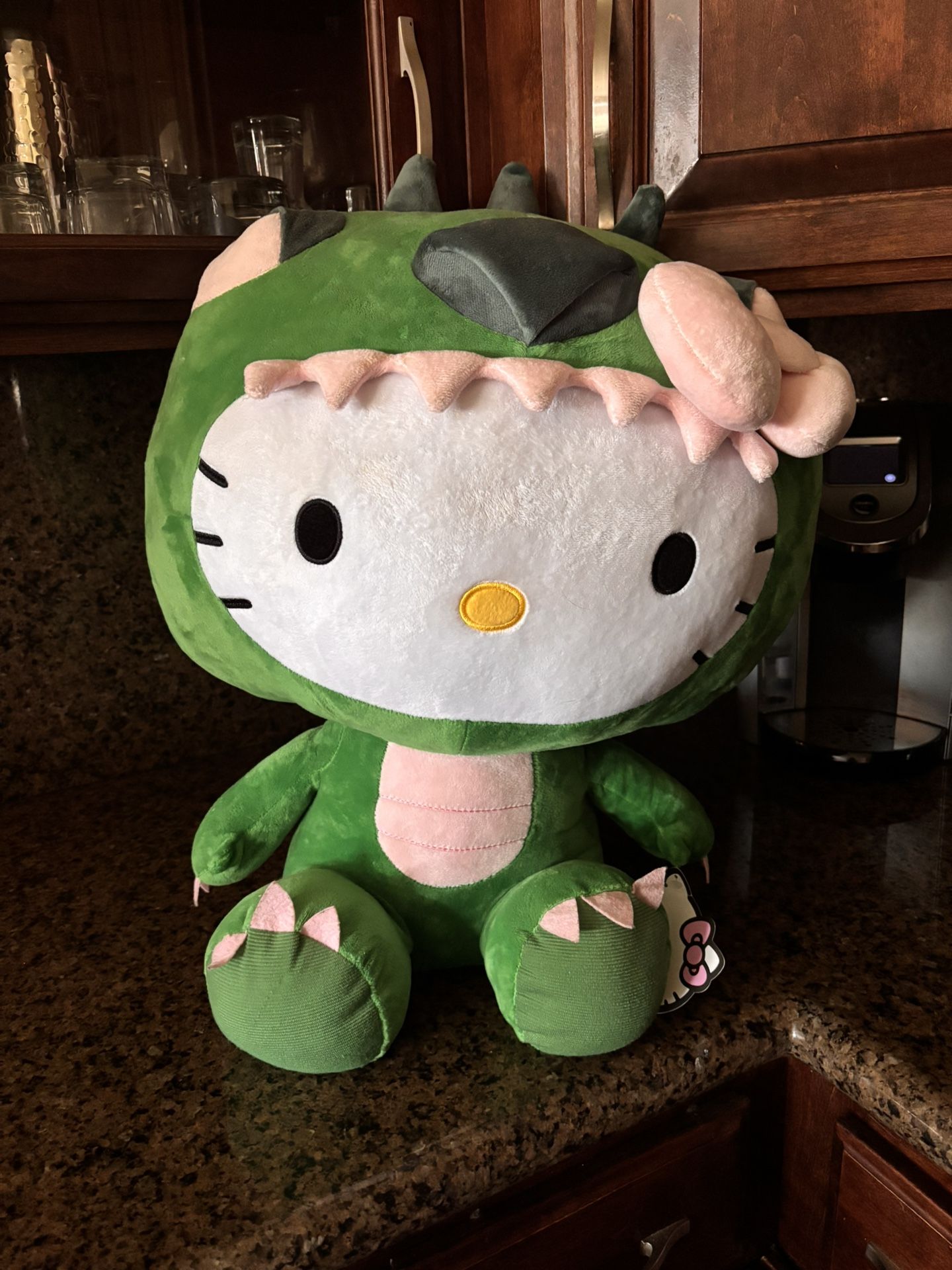 Rare Hello Kitty Dinosaur Plush