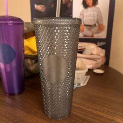 Starbucks Silver Tumbler Cup - Disney Collection 100th Anniversary