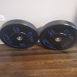 45 Lbs Rubber Plates