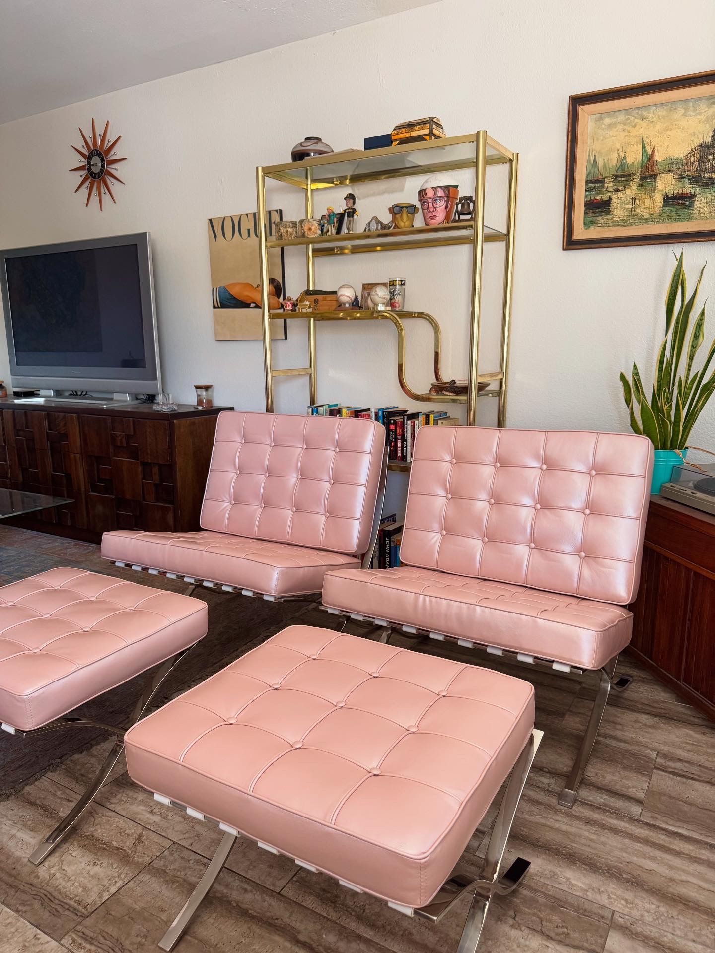 Barcelona Style Lounge Chairs