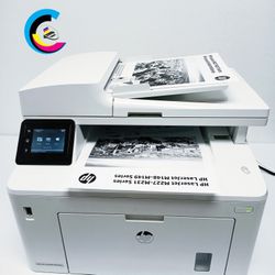 Laser Printer Hp LaserJet Pro MFP M227fdw || All-in-One || Touch Screen || WIRELESS || Prints Automatically Double-Sided || Speed Up To 30ppm ||