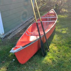17’ Coleman Canoe
