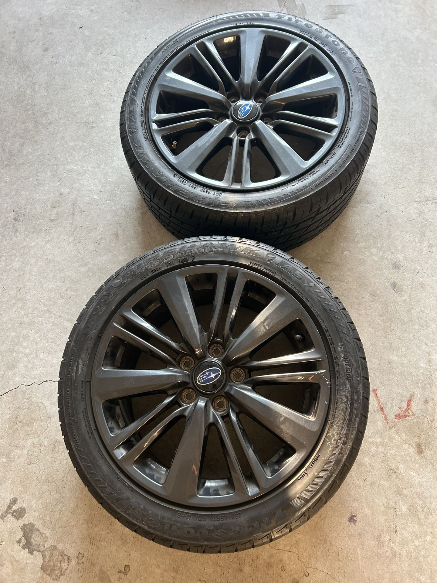 Subaru Wrx Original Rims 2017