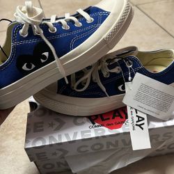 Cdg Converse Size 7.5 Woman’s Men 5.5