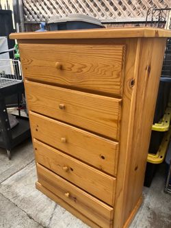 Brown 5 Dresser Drawer