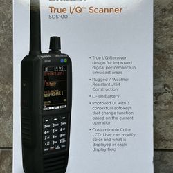 Uniden SDS100 Digital True IQ Police EMS FIRE Scanner