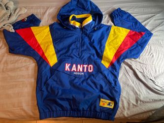 Pokemon Kanto Pullover Jacket Small