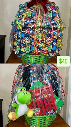Super Mario Easter Basket