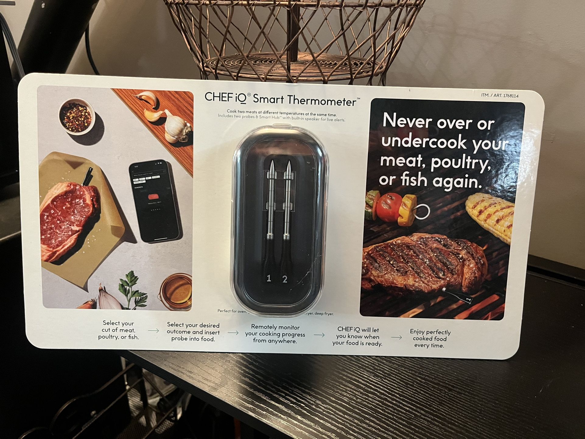 Chef IQ Smart Thermometer 2 Probes
