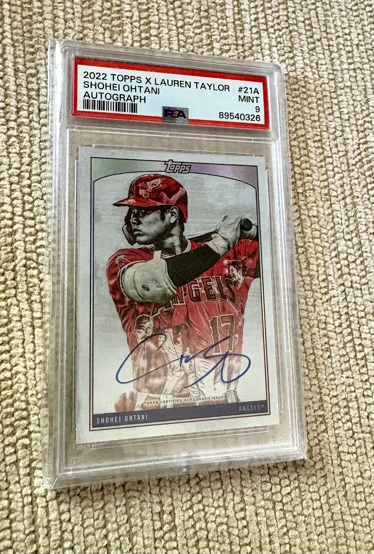 SHOHEI OHTANI AUTO