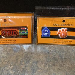 Dog sliders. Dog Collar Sliders. Collar Accessories 