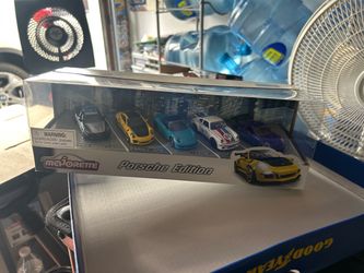 Toy MAJORETTE Porsche Edition 5 pc Giftpack Panamera 911 718 Boxster 934 Set 2020