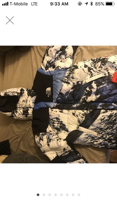 North face X supreme baltoro jacket size medium