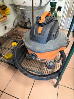 Ridgid wet/dry vac