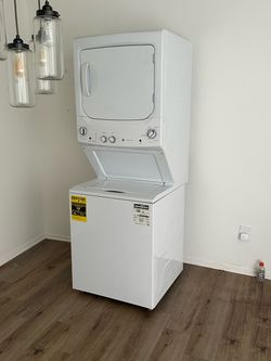 Washer and Dryer (stacked)