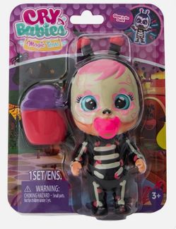 Cry Babies Magic Tears Doll Figure Set Glow in the Dark Series LADY BNWT