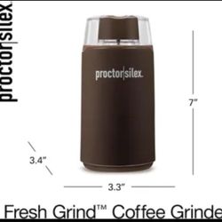New In Box Proctor Silex Coffee/Herb Grinder