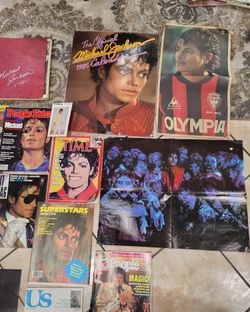 Michael Jackson Magazines And Posters