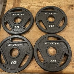 CAP 10lb PLATES NEW!!