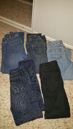 Little girls jeans sz 4-5
