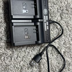 Two Dual Bay USB Digital Chargers (Model BM-2B8) - Works Great 